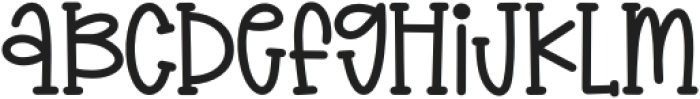 SadieMayBold-Regular otf (700) Font UPPERCASE