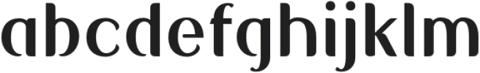 Sadigu Medium otf (500) Font LOWERCASE