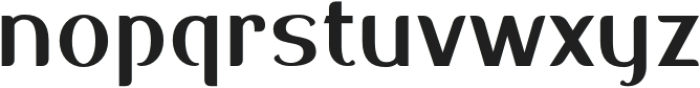 Sadigu Medium otf (500) Font LOWERCASE