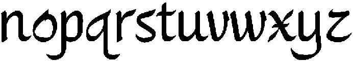 Sadira Craft Regular otf (400) Font LOWERCASE