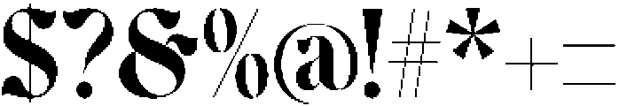 Sadisco otf (400) Font OTHER CHARS