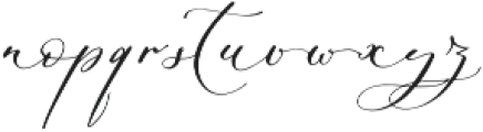 Sadlyne_script Script otf (400) Font LOWERCASE