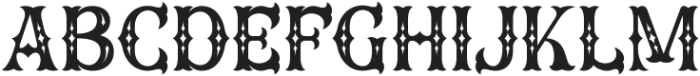 Sadyco Decorative otf (400) Font UPPERCASE