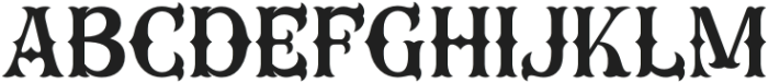 Sadyco-Regular otf (400) Font UPPERCASE