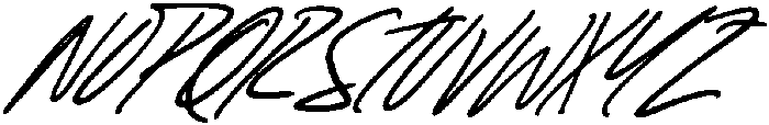 Saeton Markers Italic otf (400) Font LOWERCASE