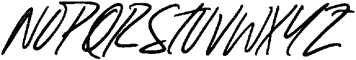 Saeton Markers otf (400) Font LOWERCASE
