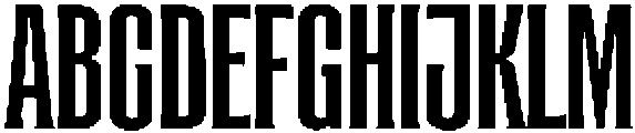 Safati Bold Condensed otf (700) Font UPPERCASE