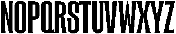 Safati Bold Condensed otf (700) Font UPPERCASE
