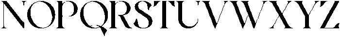 Safera Regular otf (400) Font UPPERCASE