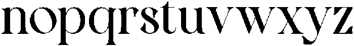 Safera Regular otf (400) Font LOWERCASE