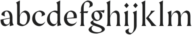 Saffron Medium otf (500) Font LOWERCASE