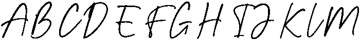 Saffron Regular otf (400) Font UPPERCASE