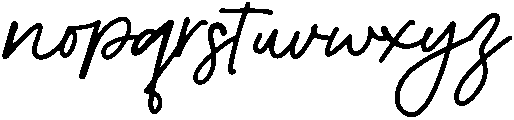 Saffron Regular otf (400) Font LOWERCASE