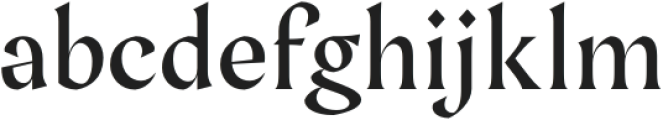 Saffron Semibold otf (600) Font LOWERCASE