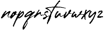 Saffron otf (400) Font LOWERCASE