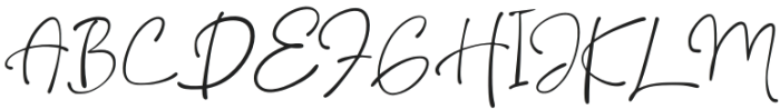 Safiar Signature otf (400) Font UPPERCASE
