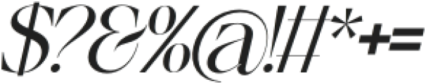 Saficel Extra Light Italic otf (200) Font OTHER CHARS