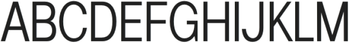 Saga Grotesk Condensed otf (400) Font UPPERCASE