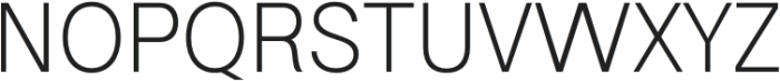 Saga Grotesk Light otf (300) Font UPPERCASE