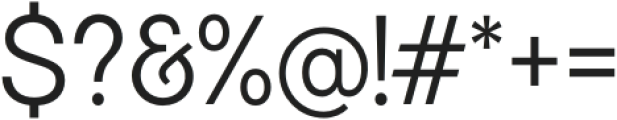 Saga Grotesk Regular otf (400) Font OTHER CHARS