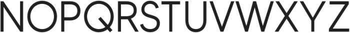 Sagata Normal Sans otf (400) Font UPPERCASE