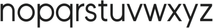 Sagata Normal Sans otf (400) Font LOWERCASE