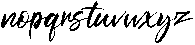 Sage Falcone otf (400) Font LOWERCASE