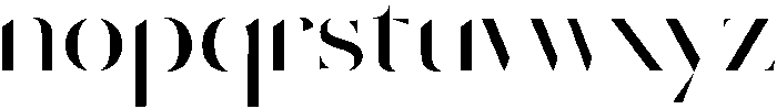 Sage Regular otf (400) Font LOWERCASE