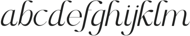 Sagilovre Regular otf (400) Font LOWERCASE