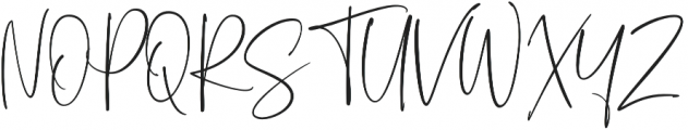 Sagitarius Signature Font Regular otf (400) Font UPPERCASE