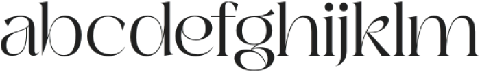 Sagite otf (400) Font LOWERCASE