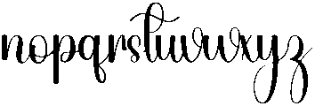 Sagittarius Regular otf (400) Font LOWERCASE