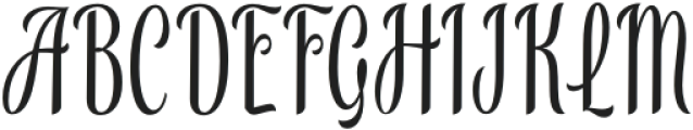 Sagrada Familia Med Script Regular otf (400) Font UPPERCASE