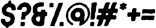 Sagre Angular Italic otf (400) Font OTHER CHARS
