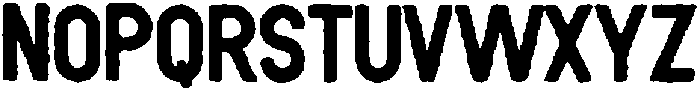 Sagre Circular Angular otf (400) Font LOWERCASE