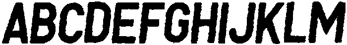 Sagre Circular Inline Italic otf (400) Font UPPERCASE