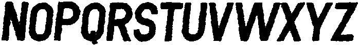 Sagre Circular Inline Italic otf (400) Font LOWERCASE