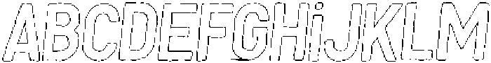 Sagre Circular Outline Italic otf (400) FONT
