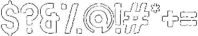 Sagre Circular Outline otf (400) Font OTHER CHARS