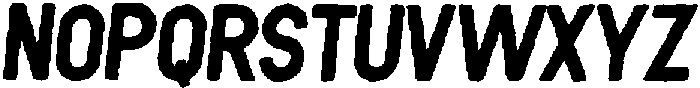 Sagre Circular Rough Italic otf (400) Font UPPERCASE