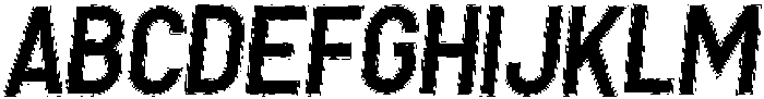 Sagre Rimmed Italic otf (400) Font UPPERCASE