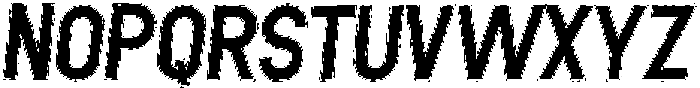 Sagre Rimmed Italic otf (400) Font LOWERCASE