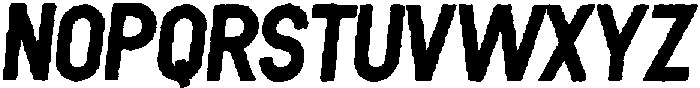 Sagre Rounded Noise Italic otf (400) Font UPPERCASE