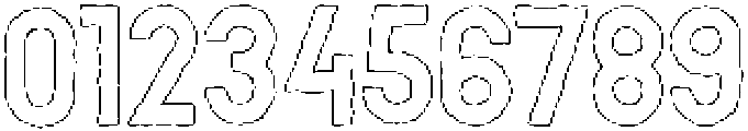 Sagre Rounded Outline otf (400) Font OTHER CHARS