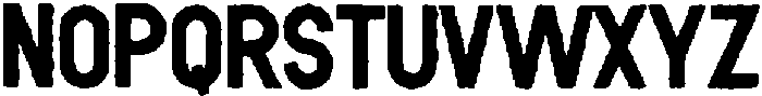 Sagre Rounded Rough otf (400) Font LOWERCASE