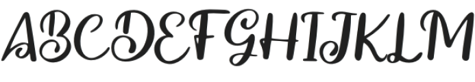 Sagyta otf (400) Font UPPERCASE