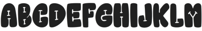 Sahamubo Regular otf (400) Font UPPERCASE