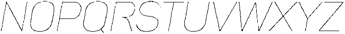 Sahar Thin Italic otf (100) Font UPPERCASE