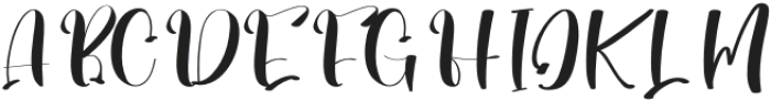 Sahbbie Regular otf (400) Font UPPERCASE