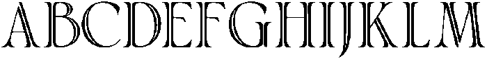 Sahron-Alternate otf (400) Font UPPERCASE